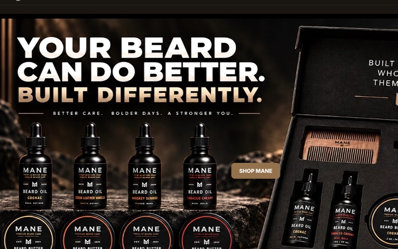 MANE, a direct-to-consumer beard care business running on Runza